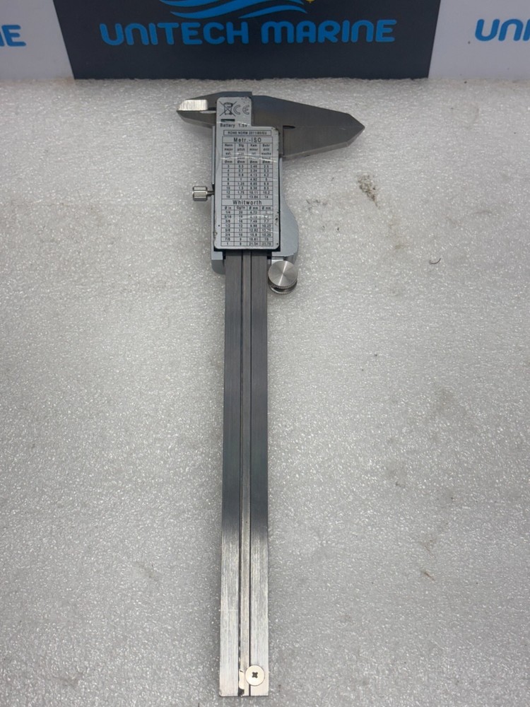 Digital Calipers 6" inch Stainless Hardened