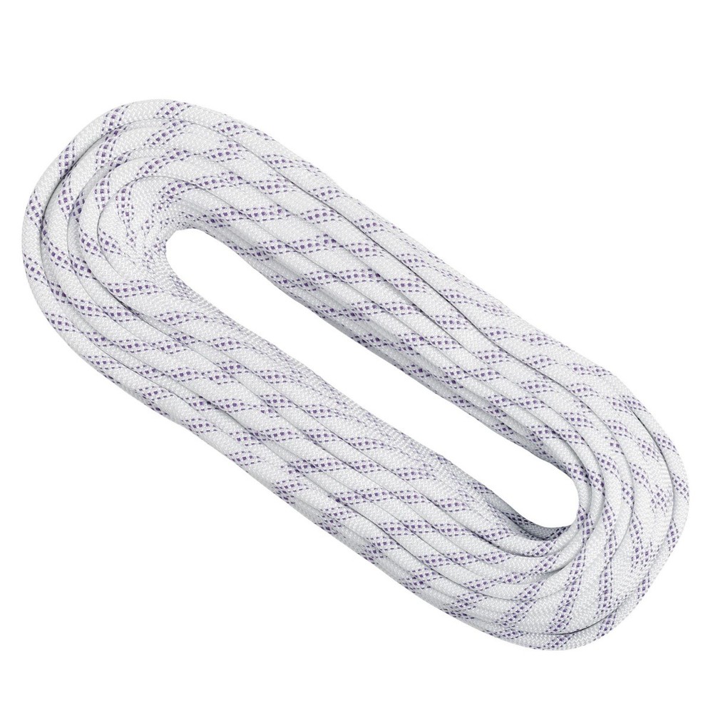 Singing Rock Contra 11m 600' White Climbing Rope - Durable Polyester, Advanced