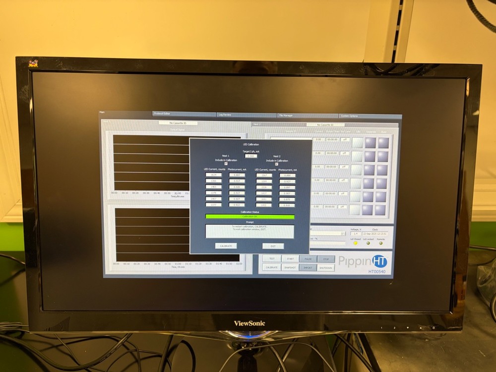 Sage Science Pippin HT DNA Size Selection System-New Calibration Testing