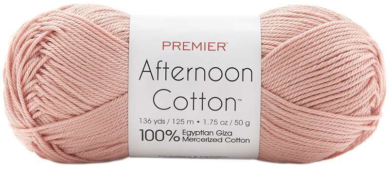 Premier Yarns Afternoon Cotton Yarn-Light Peach