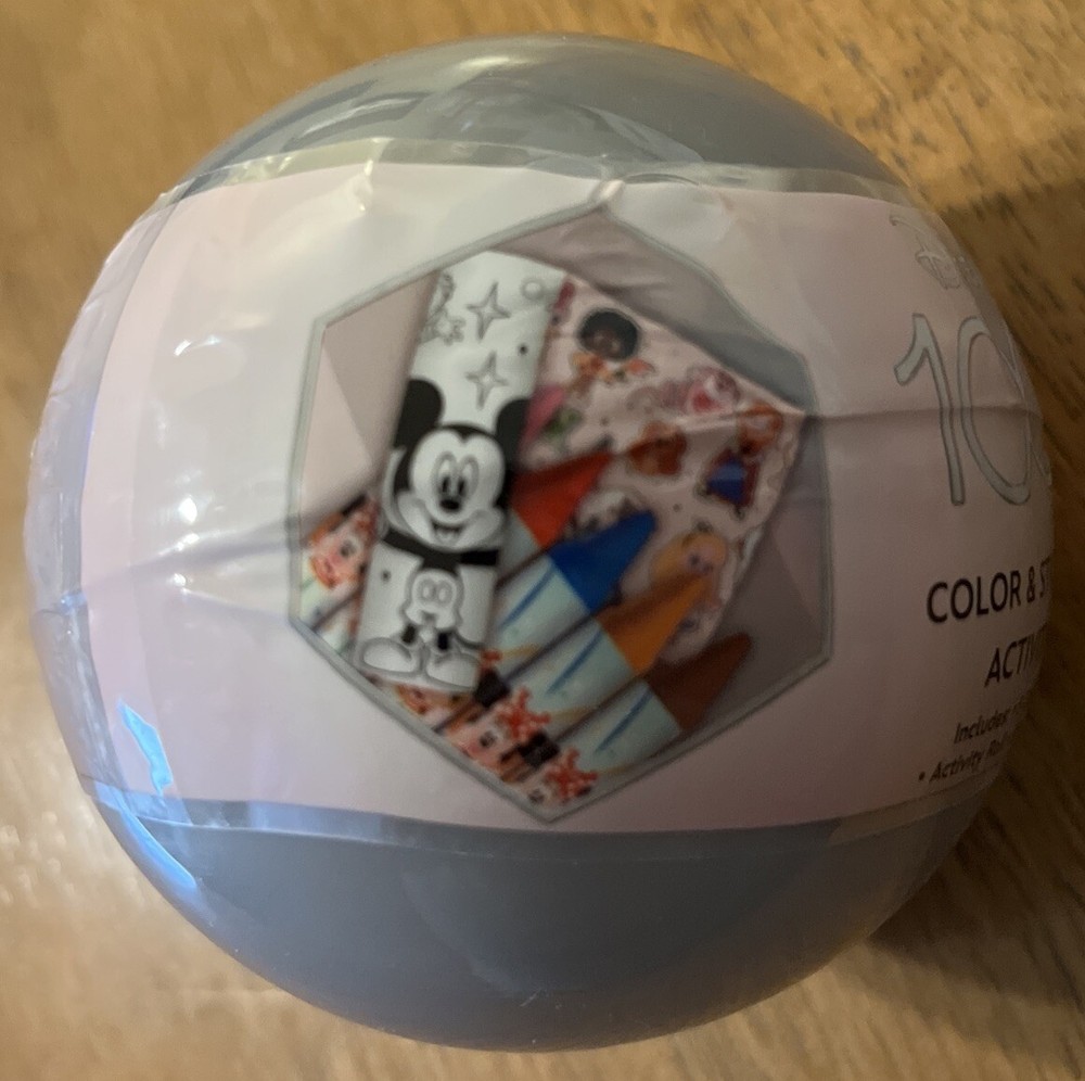Disney 100 Color And Sticker Activity
