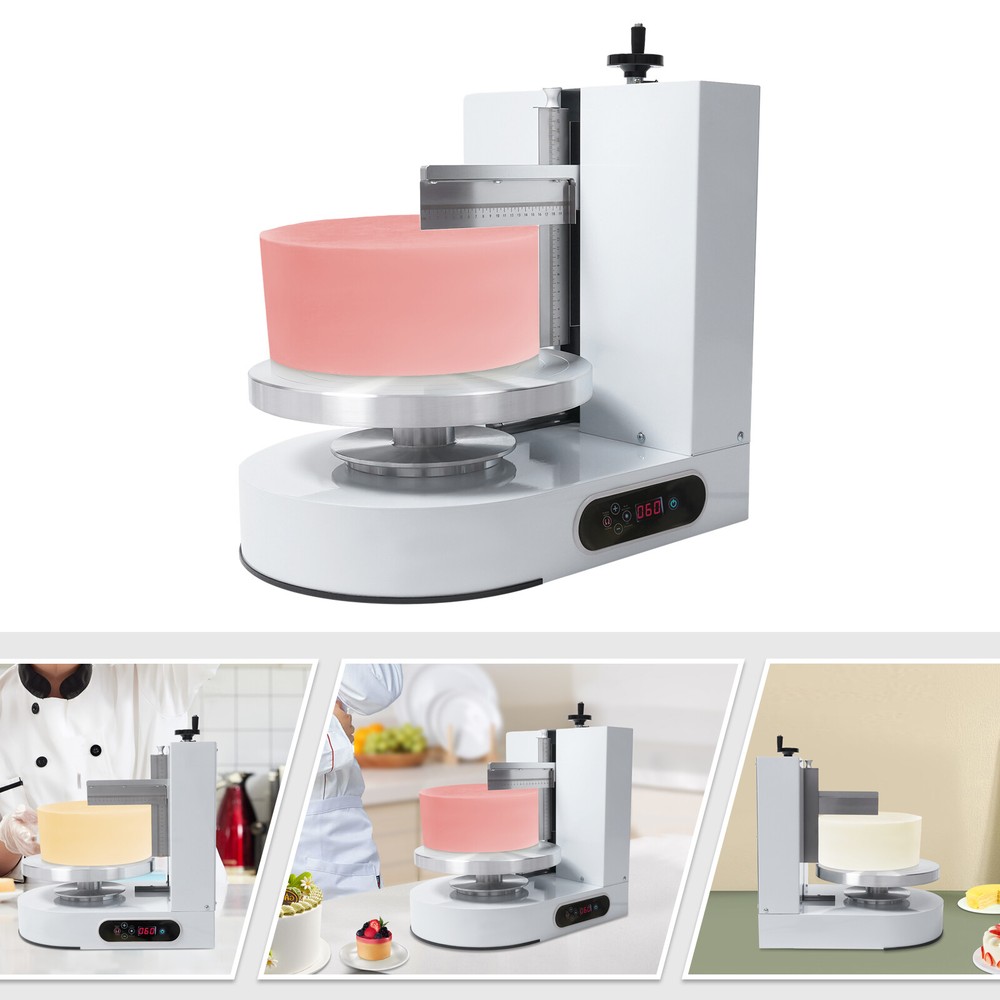 4-12" Cake Decorating Machine Cake Cream Smearing Frosting Spreading Machine