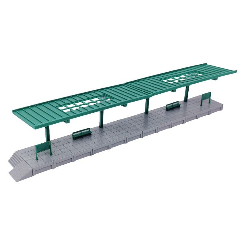 Outland Models Miniatures Classic Passenger Platform - side 1:87 HO Scale
