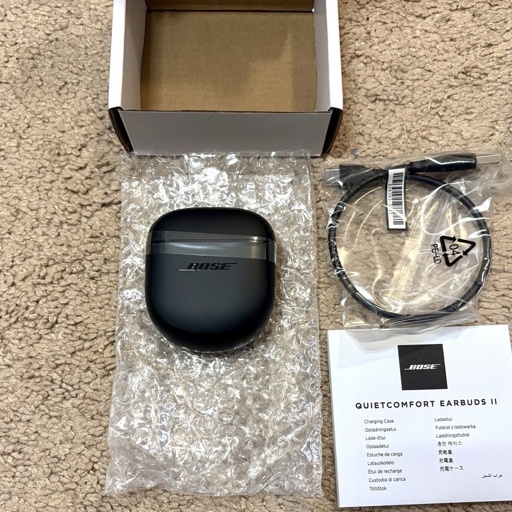 Bose Quiet Comfort Earbuds II Charging Case Replacement Black