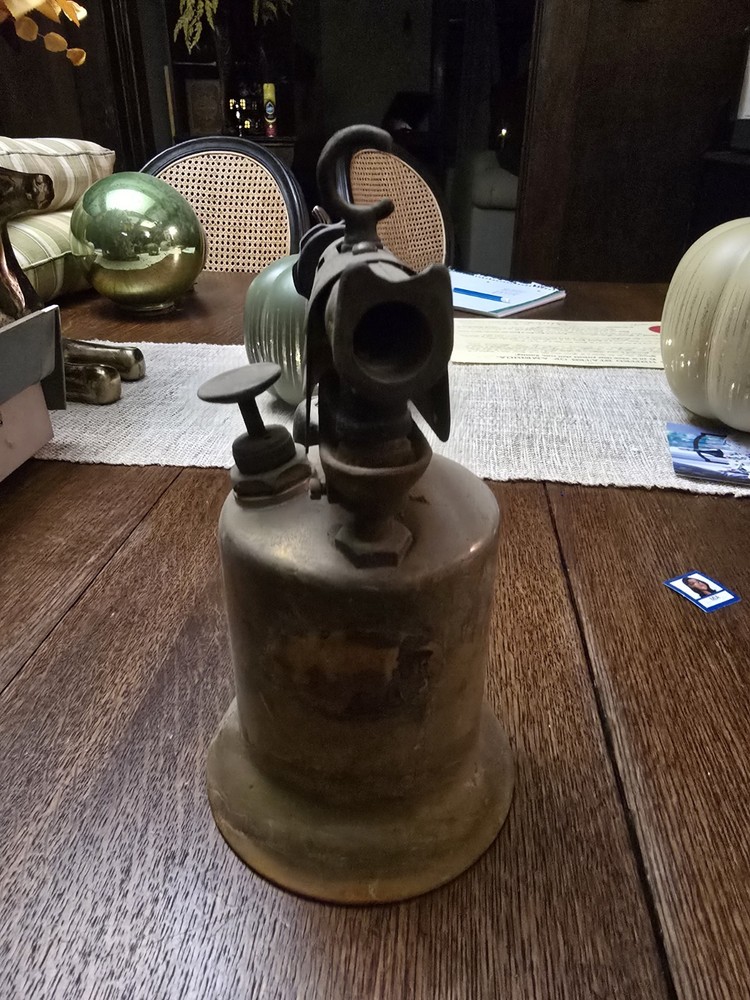 Antique empty Brass Torch