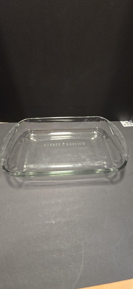 Anchor Hocking 13 X 9 Inch Clear Glass Baking Dish Rectangular Casserole Pan