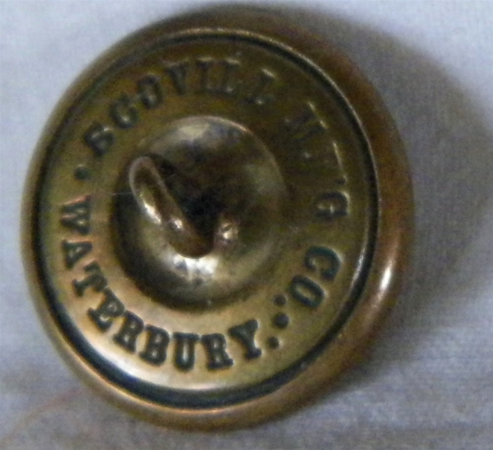 Bb NEW YORK STATE PRISON UNIFORM BUTTON 19th Century Medium