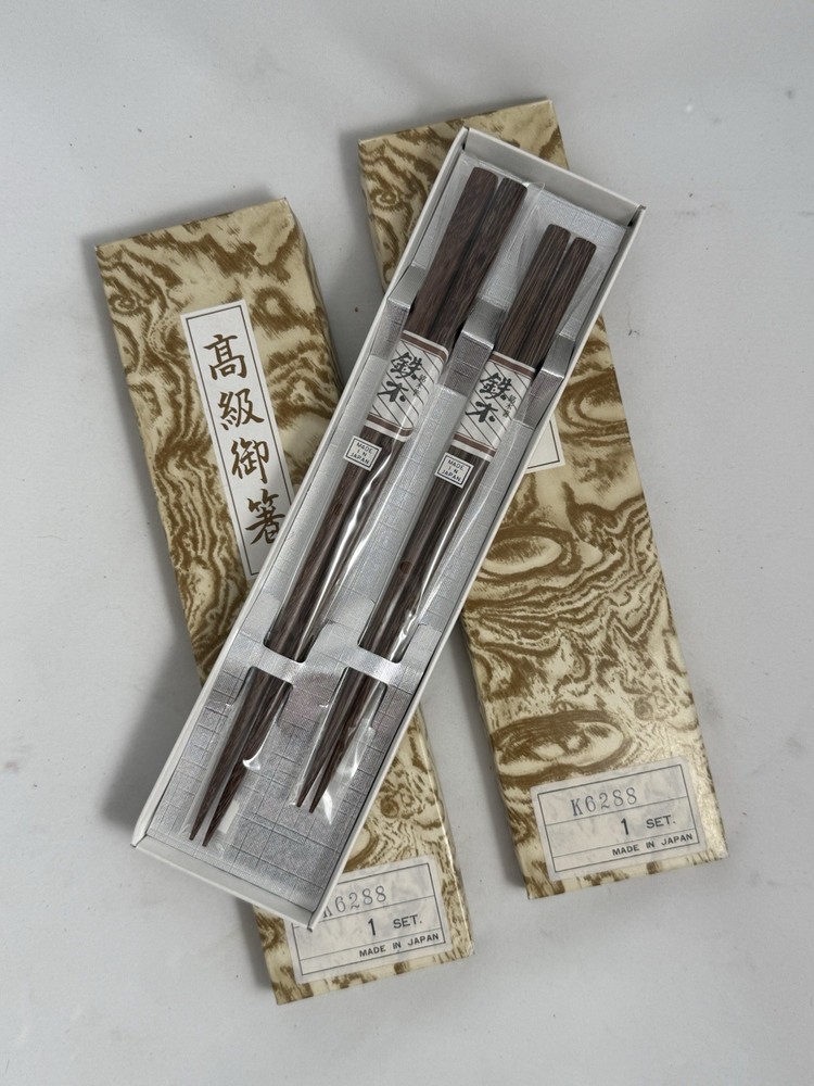 Vintage chopsticks 6 pair Made In Japan