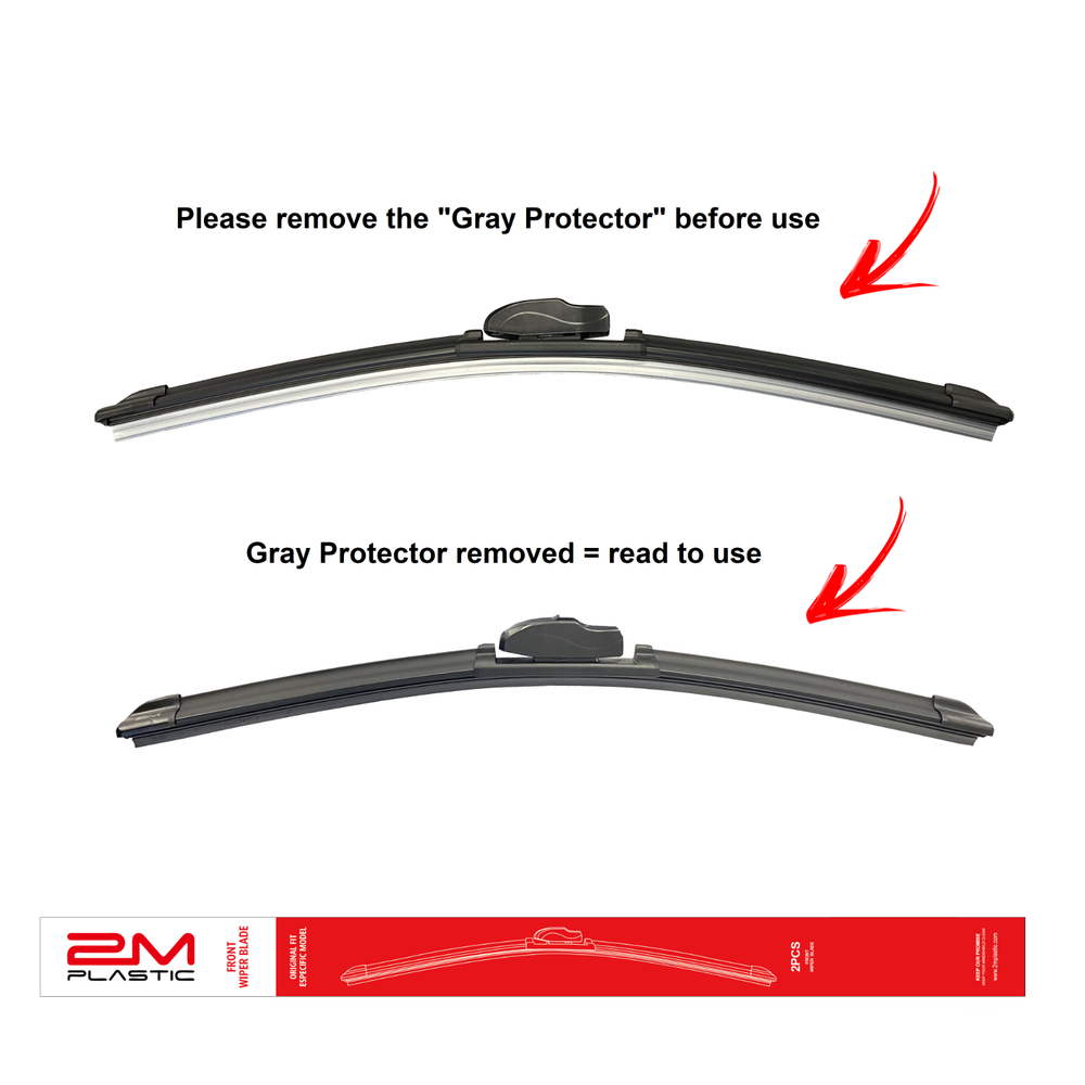 Front Windshield Wiper Blades For Ford TAURUS 2010 - 2018 OE Quality