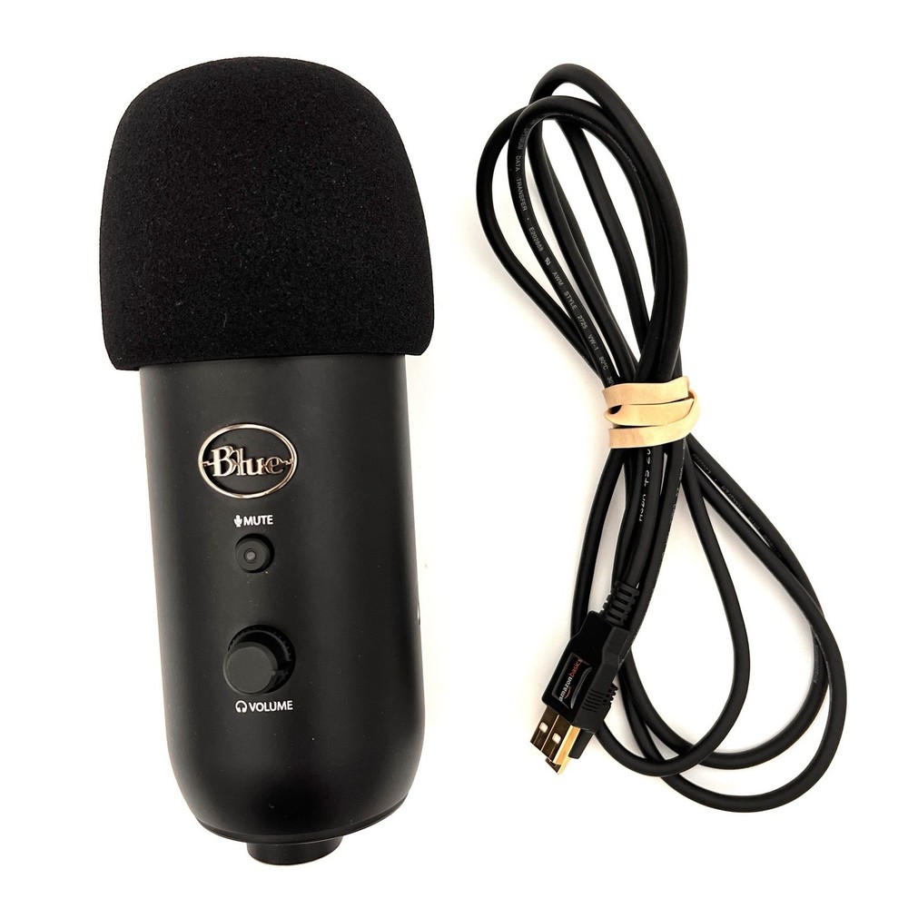 Logitech Blue Brand Multi-Pattern USB Condenser Microphone (No Stand)