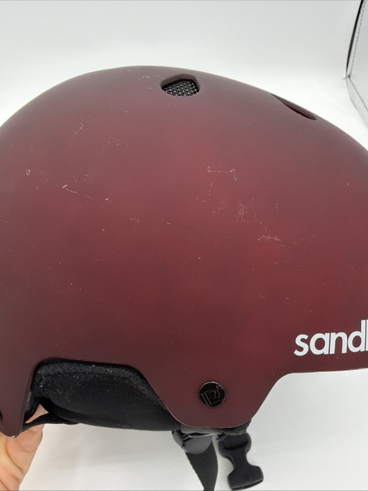 SANDBOX Legend Snow Helmet - Matte Cabaret | Medium