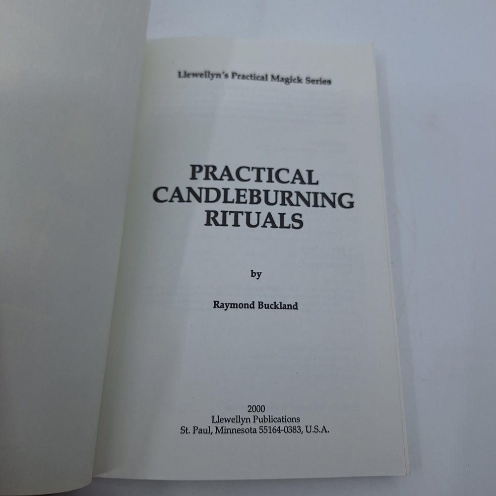 Practical Candle Burning Rituals: Spells & Rituals for Every Purpose Buckland