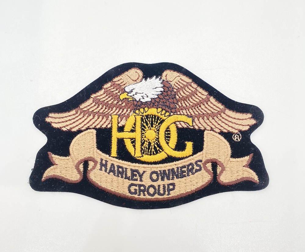 Small Heritage Eagle Color Patch ~ Harley Davidson Owners Group H.O.G.