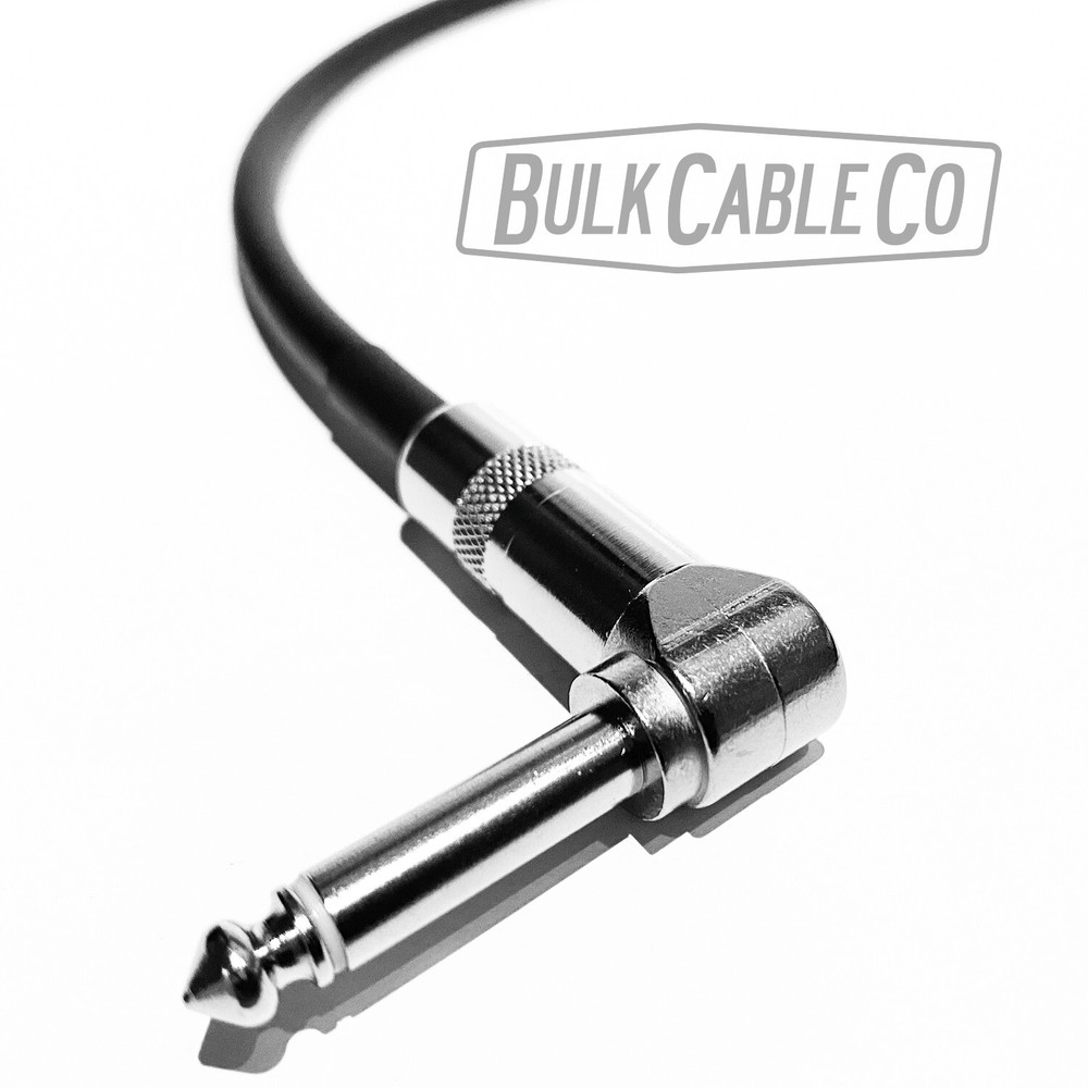 12" - Mogami 3082 Combo Amp Speaker Cable - Switchcraft Right Angle / Spade