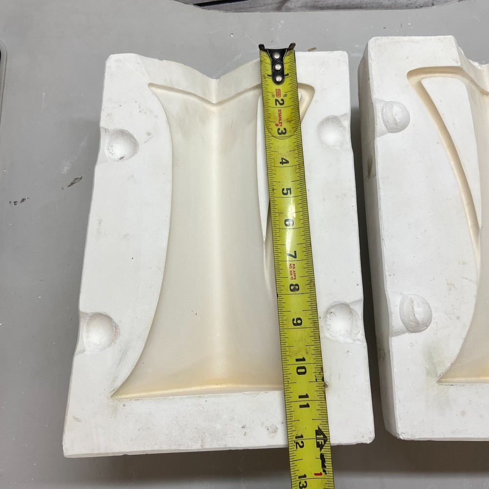 Ceramic Slip Casting Mold Curved Pitcher Vase