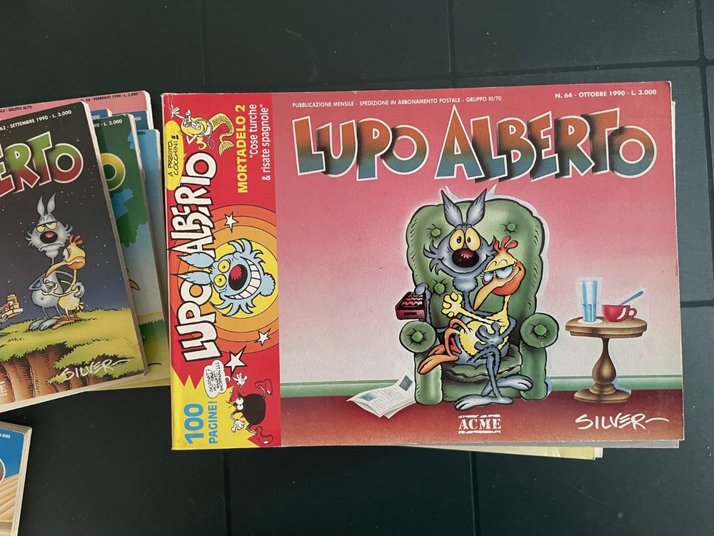 23 comics wolf alberto 90s