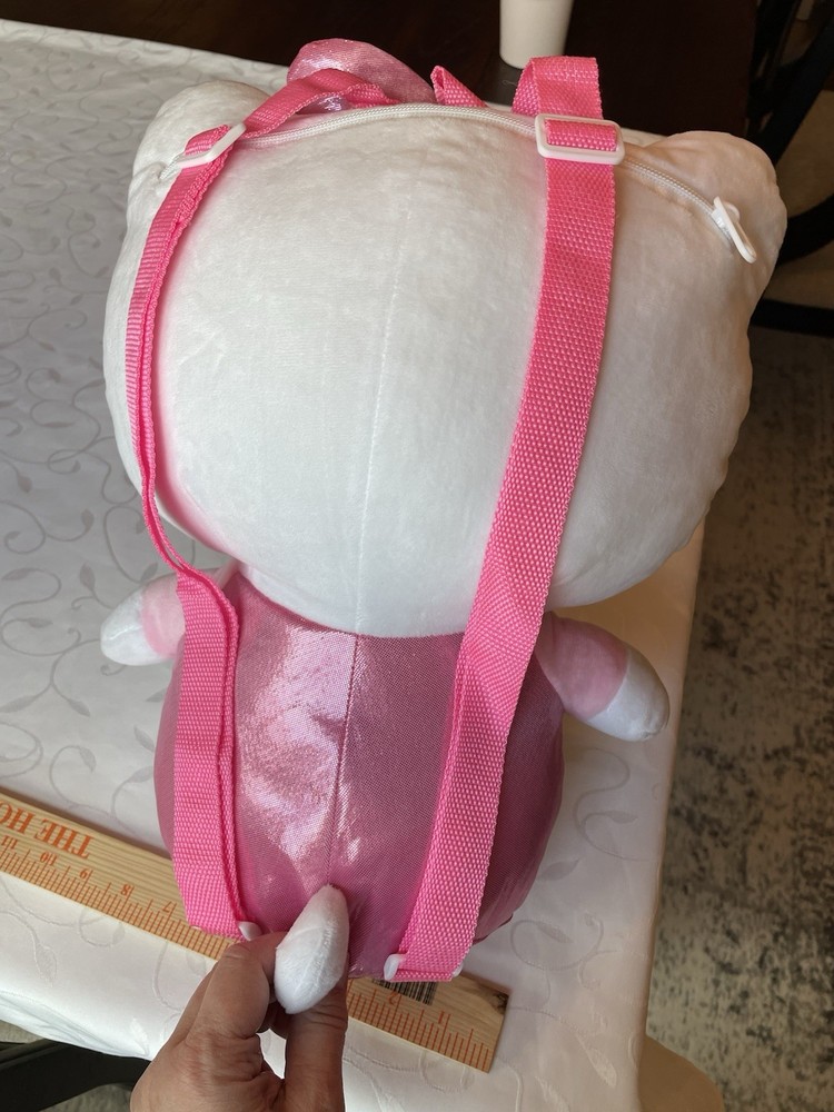 Hello Kitty 16" Soft Plush Backpack