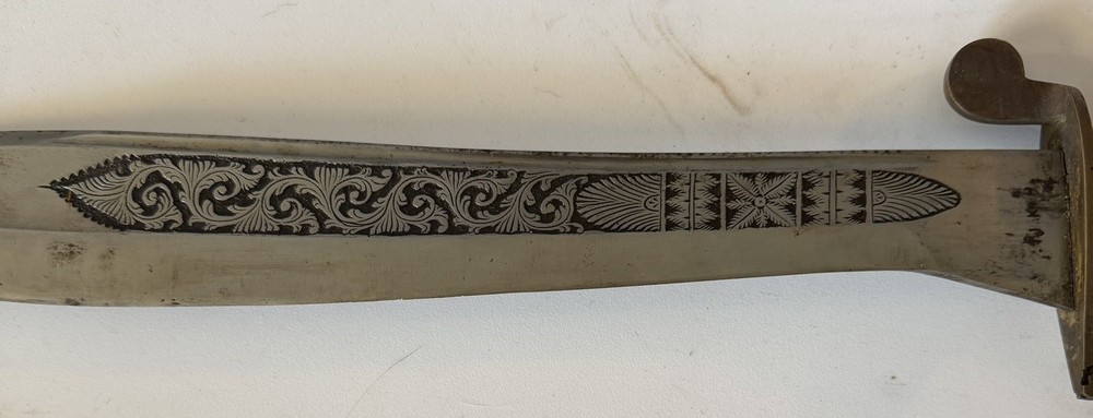Large knife/sword/dagger from Tjieroeh Indonesia Java 1920’s