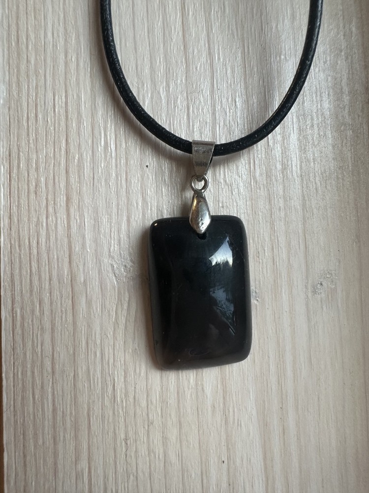 crystal necklace multi colored