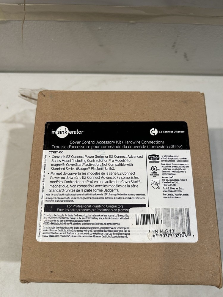 InSinkErator Cover Control Accessory Uncorded - 79761-ISE