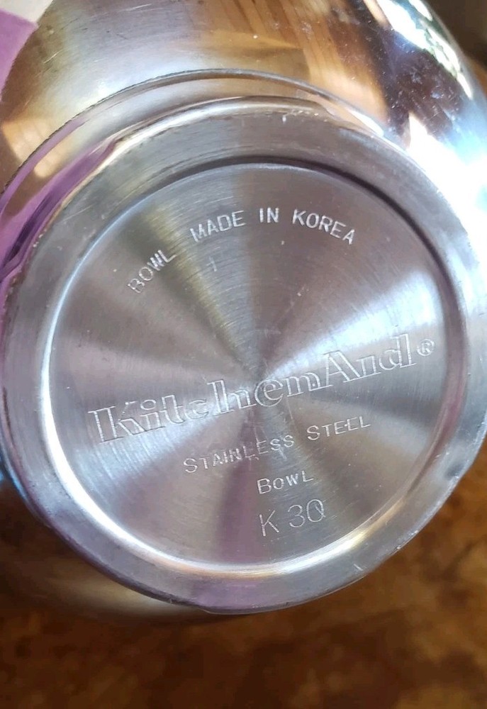 Kitchenaid Stainless Bowl Replacement K30