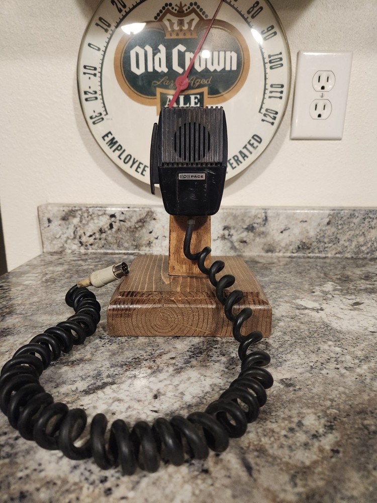 Vintage Pace CB Radio 6 Pin Dynamic Microphone Imp 500. Tested Working.