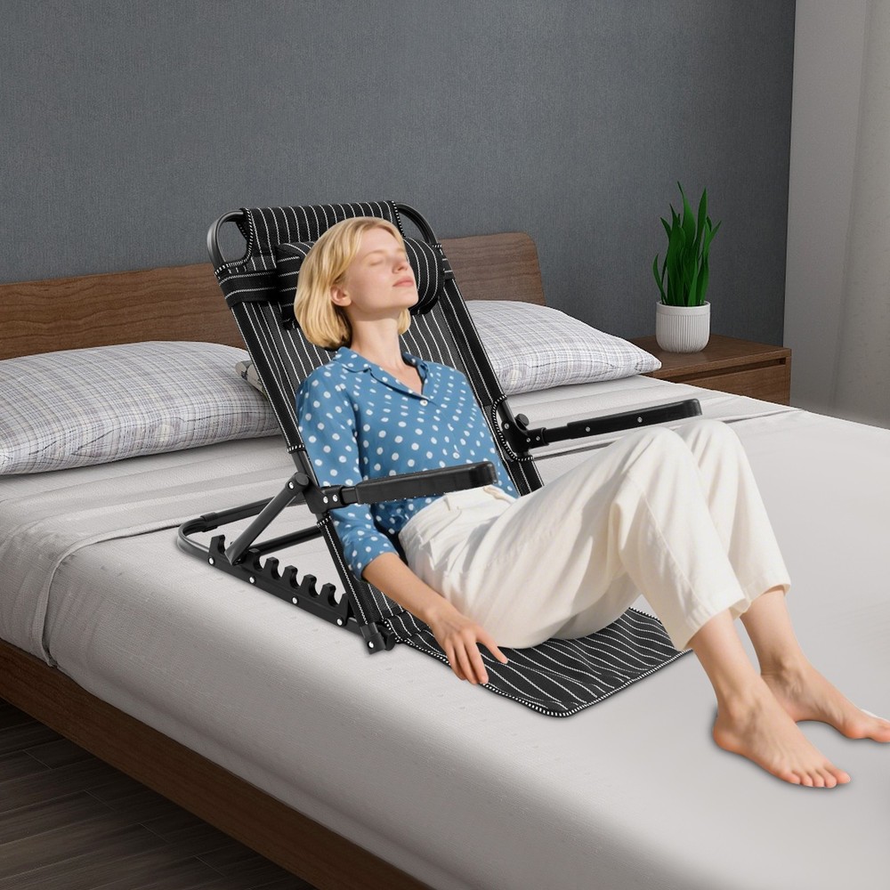 Adjustable Bed Backrest 95°~160°Adjustable Back Rest Support 100kg Load-bearing