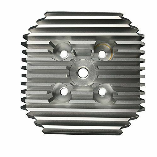 CDHPOWER Racing Head (Square/Silver)-2 Stroke Bicyle Engine Kit 66cc/80cc Motor