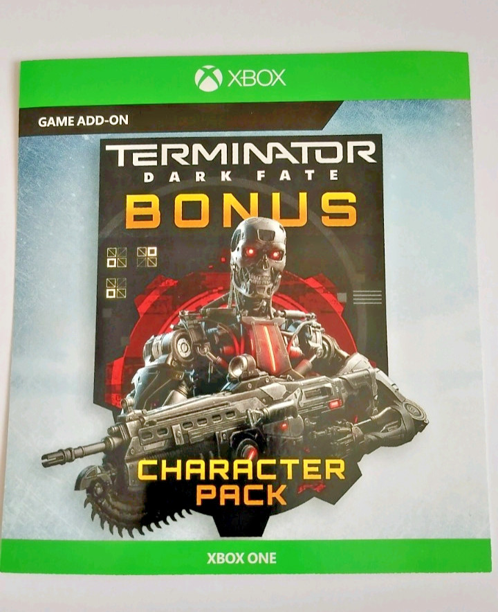Gears 5 Terminator Dark Fate Bonus Code Pack DLC - Add on Only - Game Required