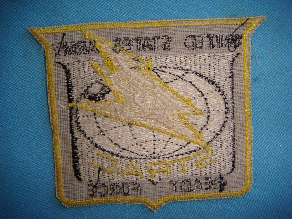 PATCH US ARMY STRATEGIC ARMY CORPS STRAC COMMAND READY FORCE