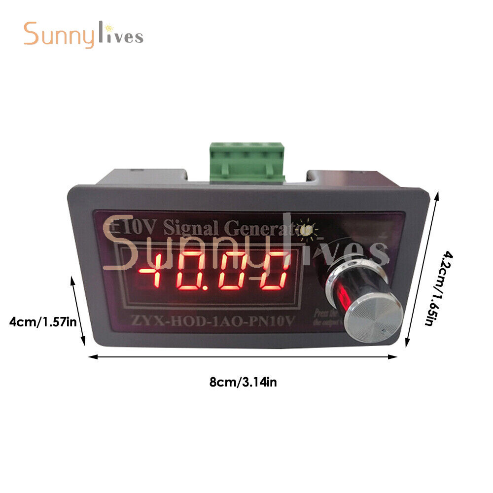 DC 0-3.3V/0-10V/±10V Adjustable Signal Source Voltage Generator Transmitter New