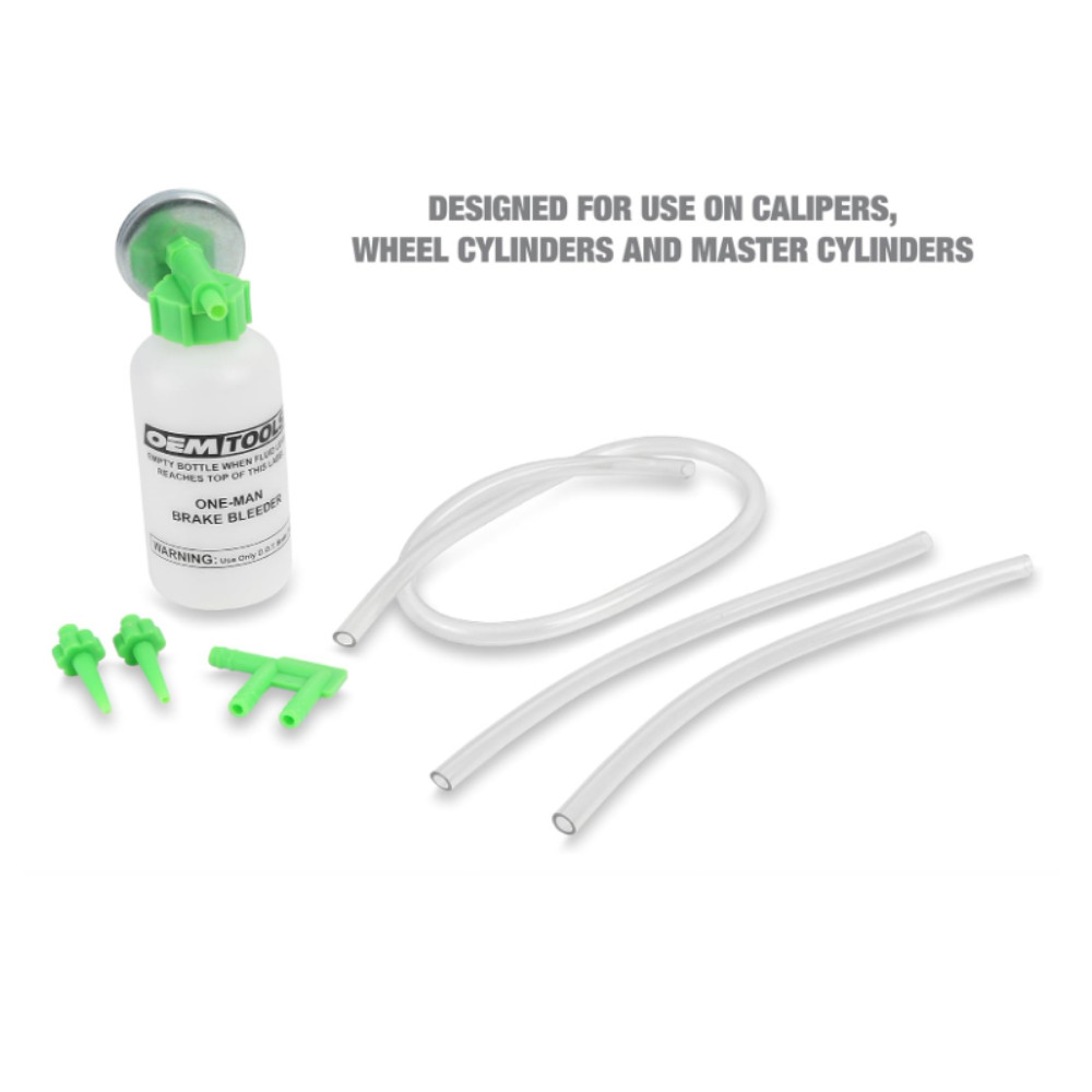 Automotive Brake Line Bleeding Bleeder Flush Tool Kit System Universal Service
