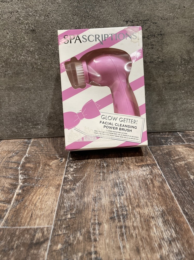 Spa Scriptions Facial Cleaning Brush In Pink