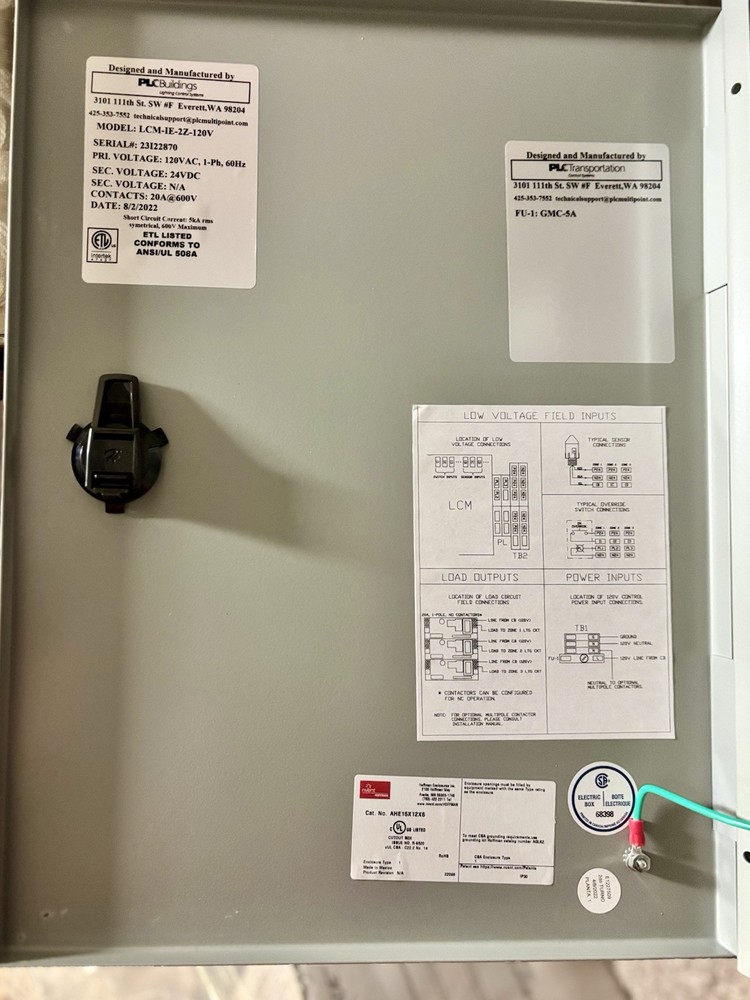 LCM-IE Lighting Control Panel