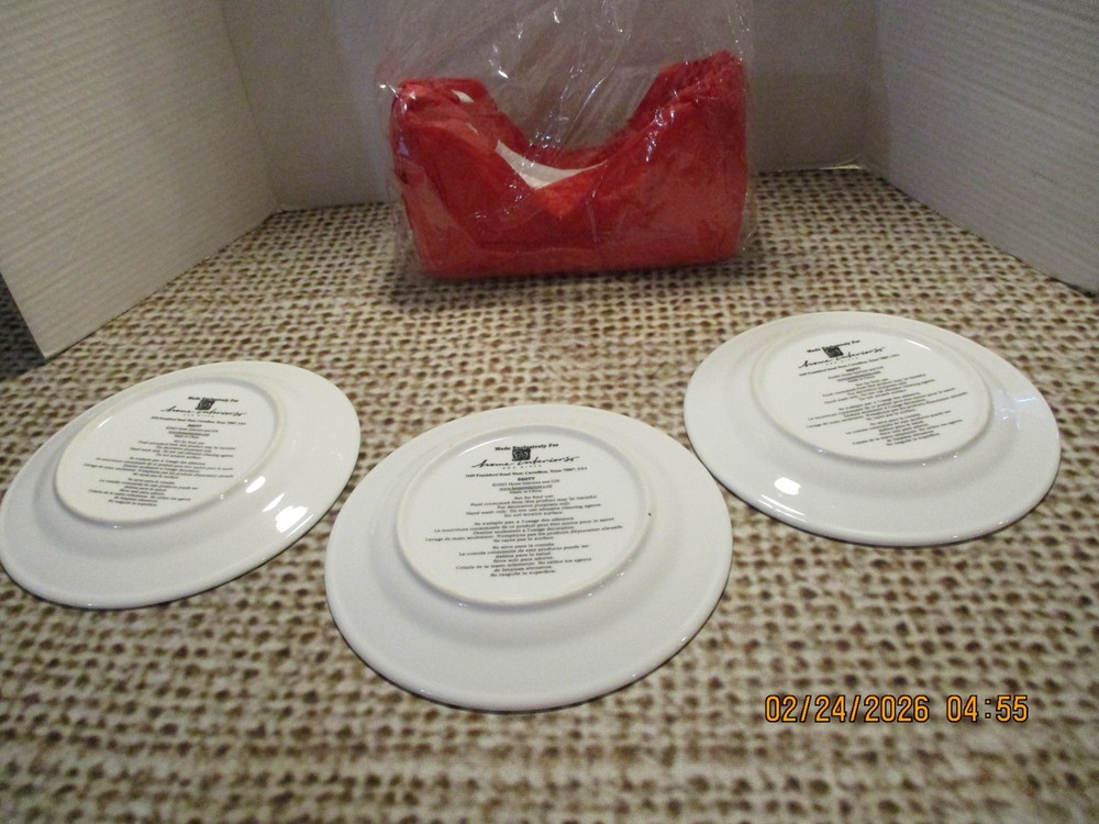 Home Interiors JOY Christmas Plates