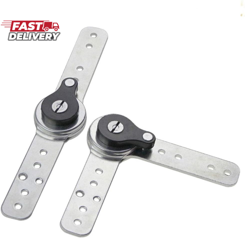 2 Pack of Furniture Adjustable Angle Hinge Automatic Reset Function Hinge Angle