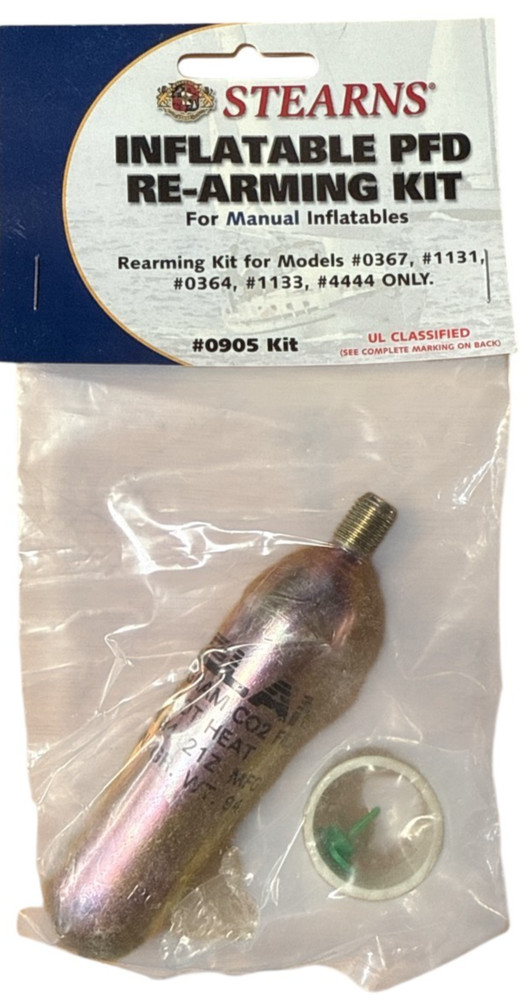 STEARNS INFLATABLE PFD-Rearming Kit  #0905 KIT