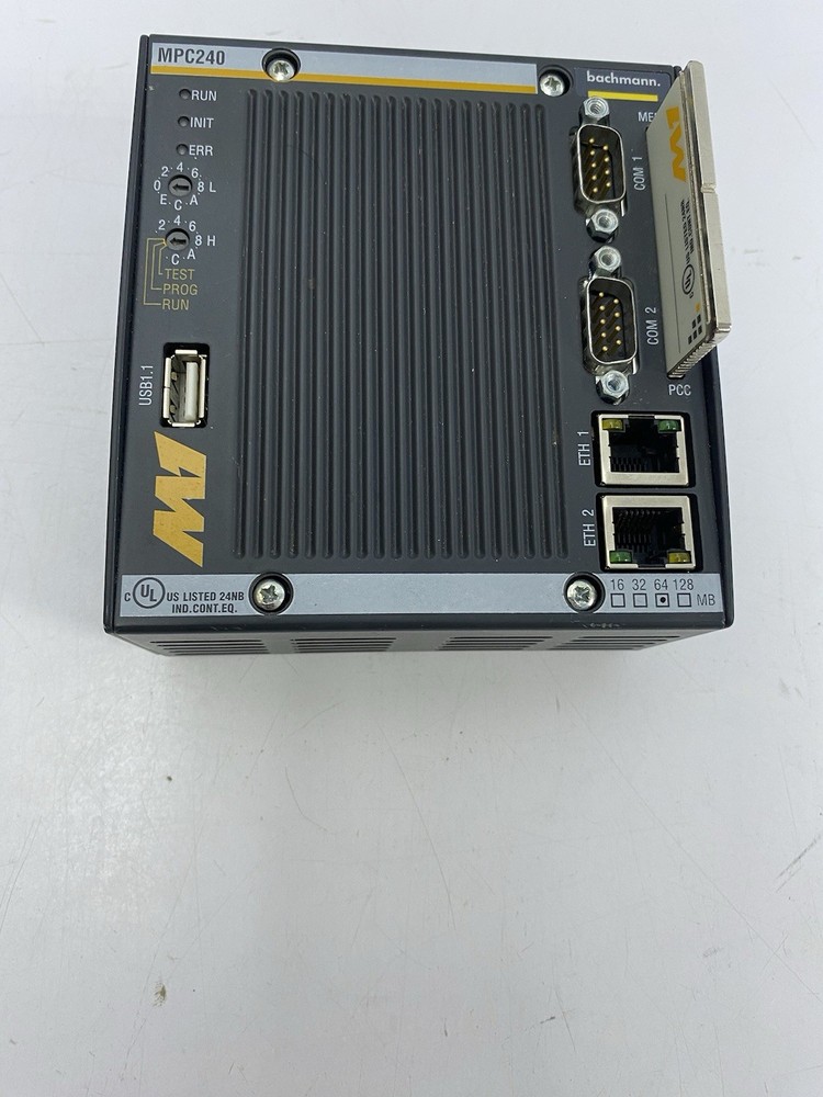 Bachmann MPC240 CPU Processor Module