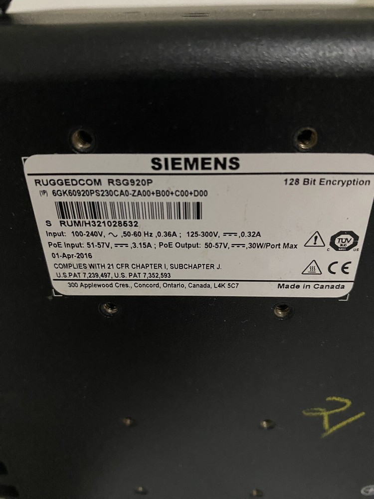 siemens ruggedcom rsg920p