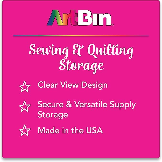 ArtBin 6800JP Purple Bobbin Box