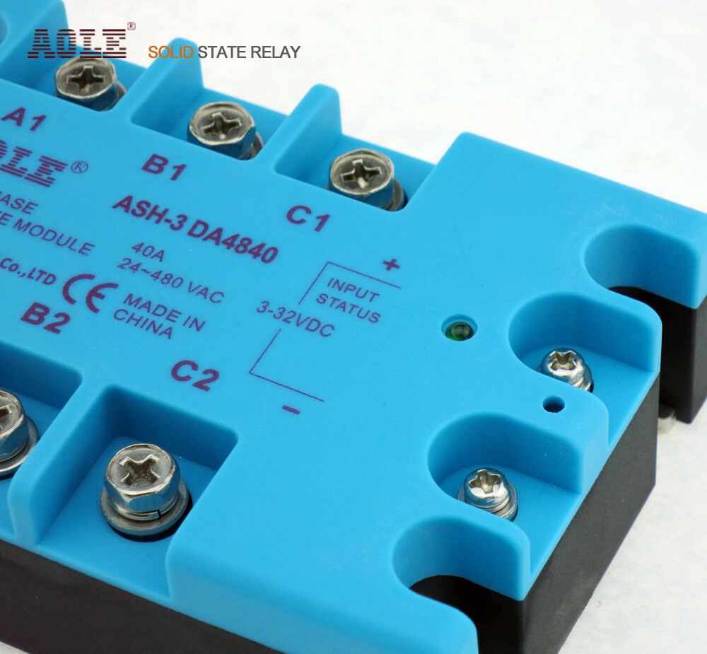 ASH-3DA4840 three-phase solid state relay 40A DC-AC