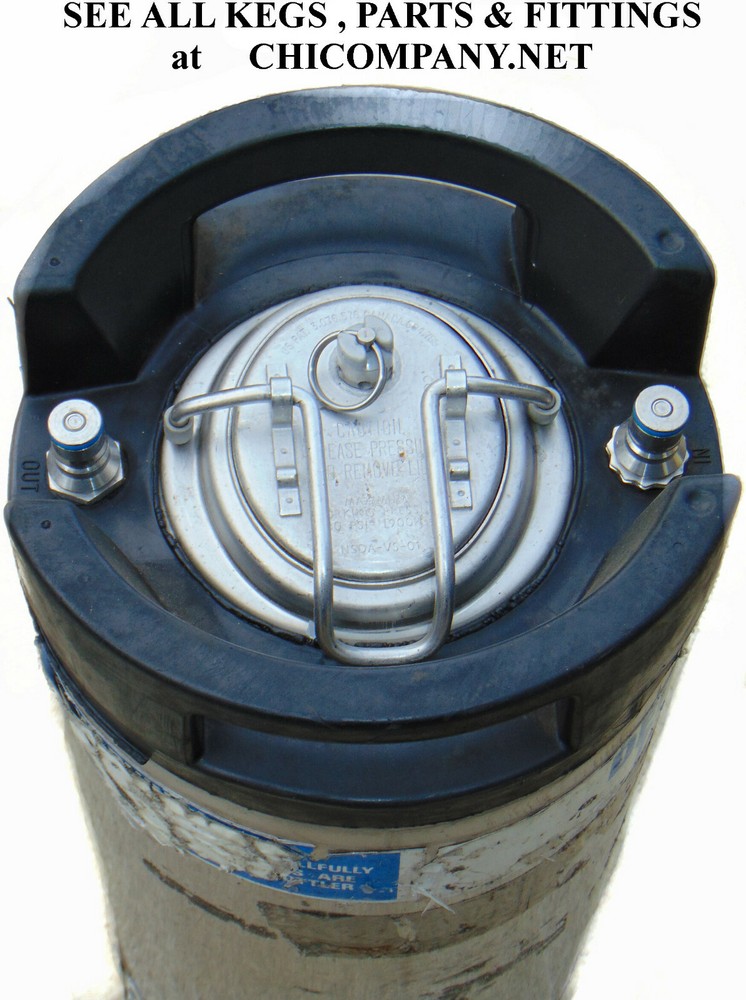 BALL LOCK KEGS - 5 GALLON - CORNELIUS / FIRESTONE