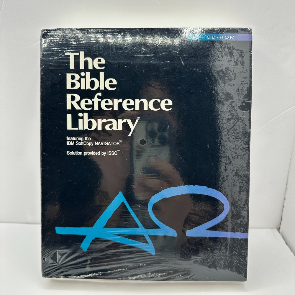 NEW SEALED The Bible Reference Library Software CD-ROM Ellis Enterprises 1993