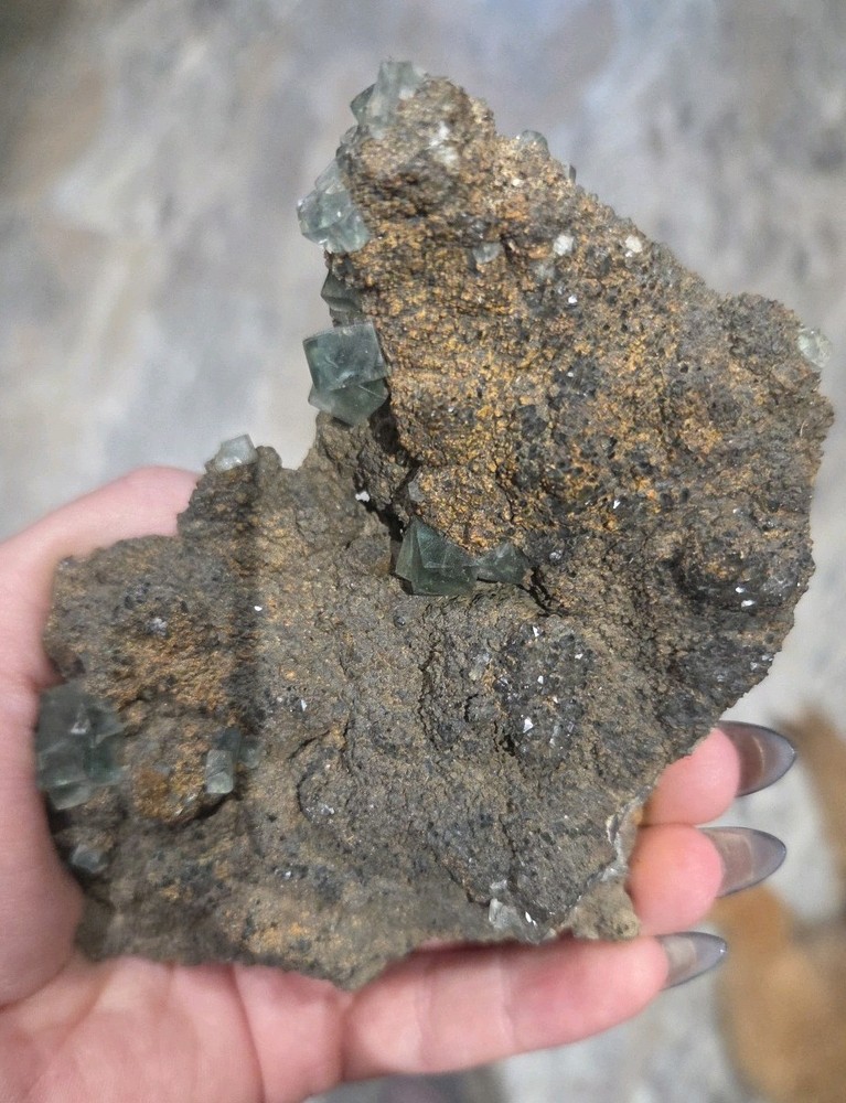 192g Fluorite Specimen Cubic