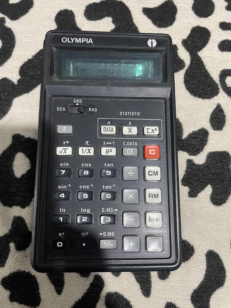 Olympia CD 90 SIGMA 1976 Calculator Fully working ( Read Description)
