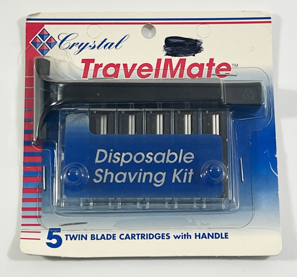 Crystal Travelmate Disposable Shaving Kit