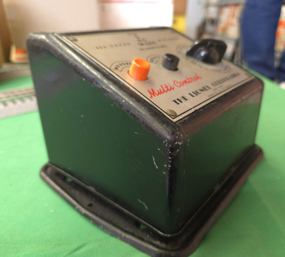 Lionel Type S Multi Control Transformer 80 watts w/ Whistle/Reverse Refurbished