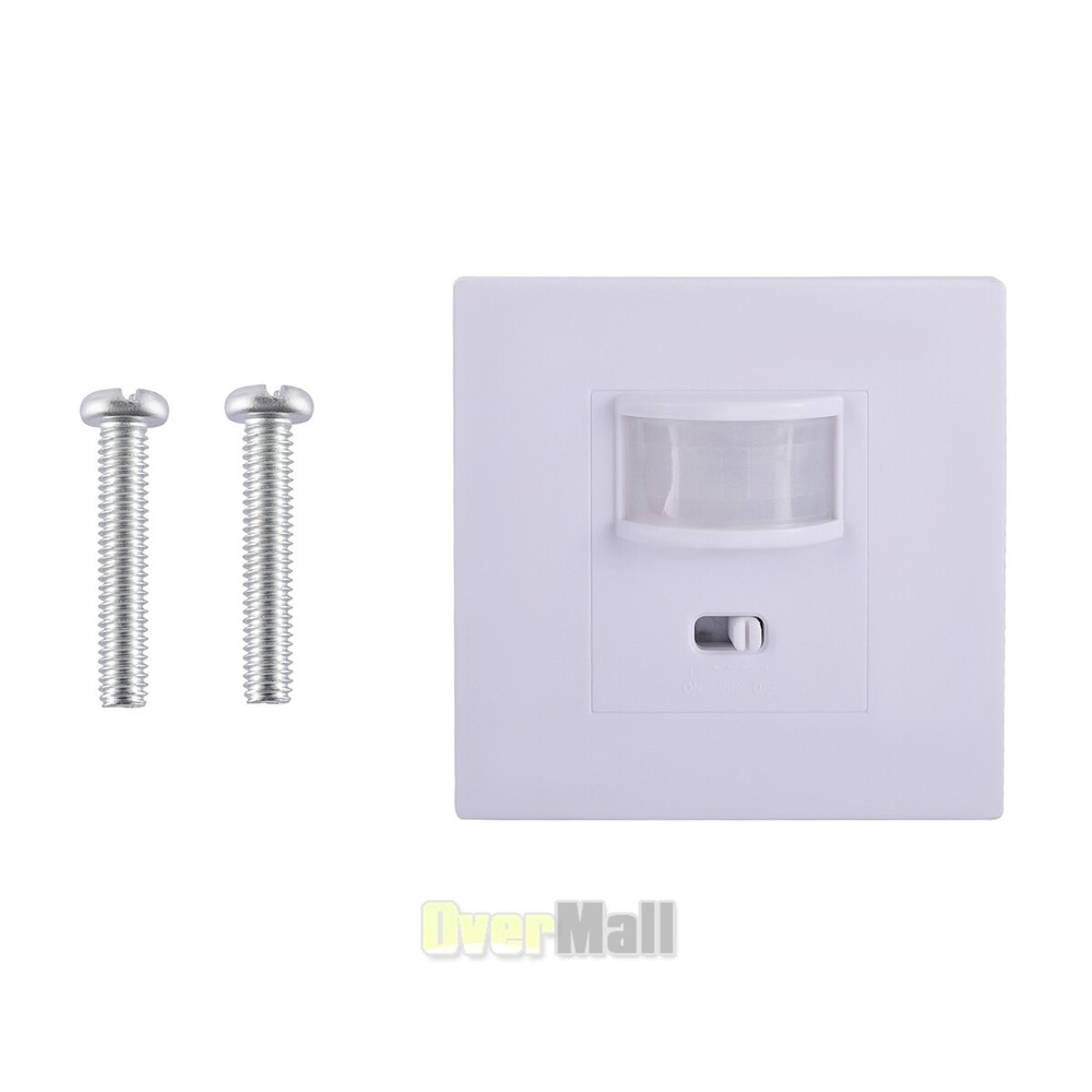 PIR Infrared Motion Sensor Detector Wall Lighting Switch Automatic ON/OFF Home