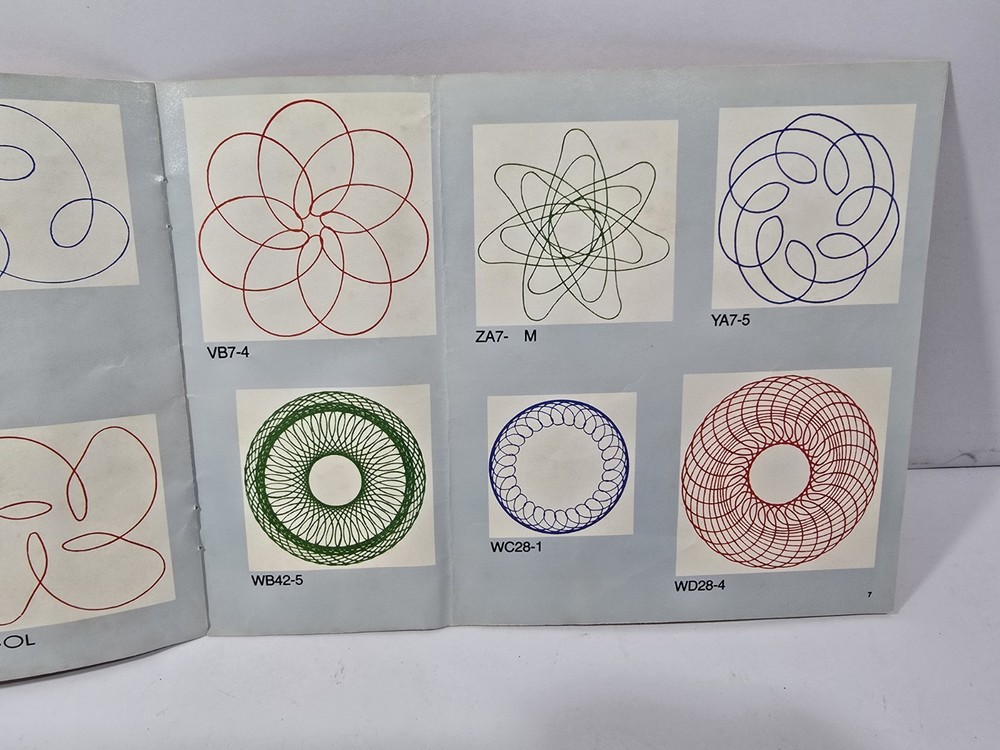 Ohio Art Program A Sketch Design Machine Instruction Booklet