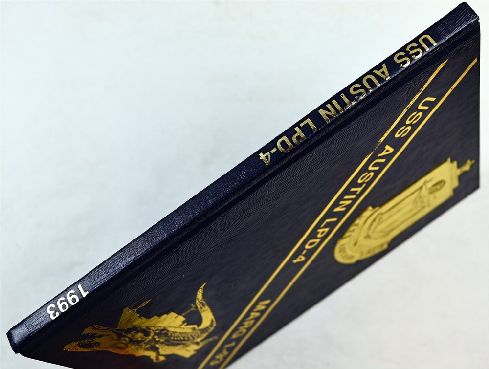 USS Austin (LPD-4) 1993 Mediterranean Deployment Cruise Book